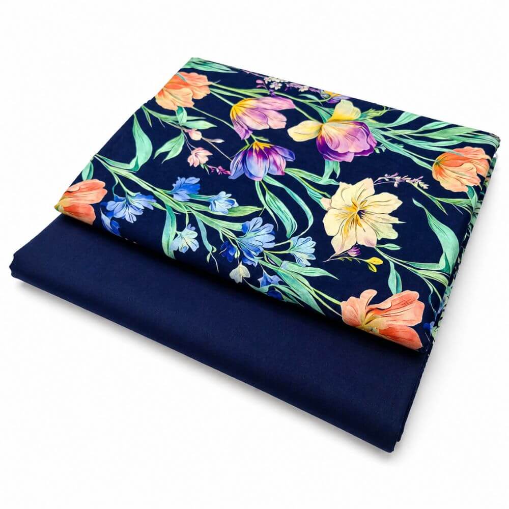 Floral Lawn 2-Piece Suit